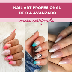 Curso completo de Nail Art Profesional – De Inicial a Avanzado