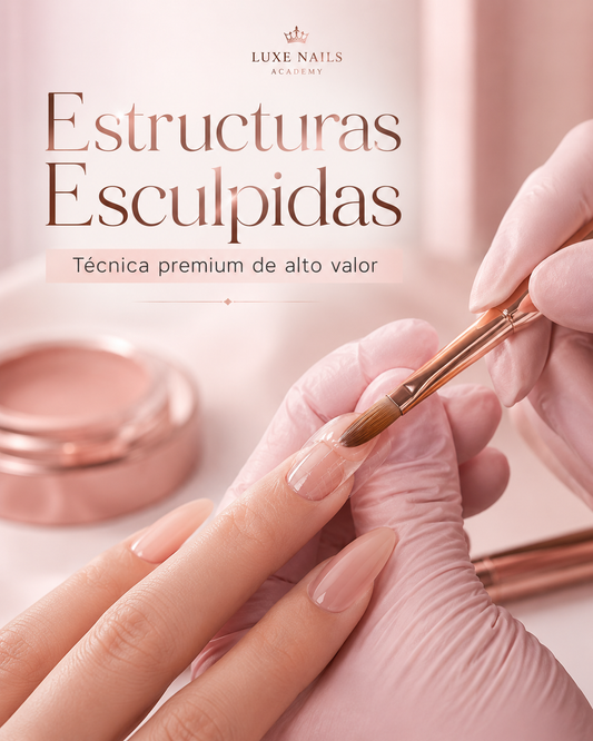 ✨ Máster Uñas Esculpidas & Cápsulas | La Técnica Mejor Paga del Mercado